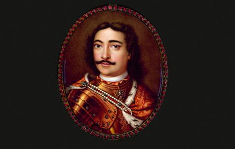 Portrait Zar Peter I.