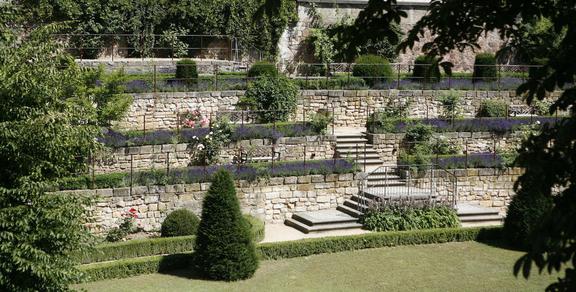 Blick in den Schlossgarten